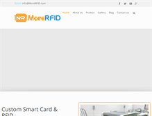 Tablet Screenshot of morerfid.com